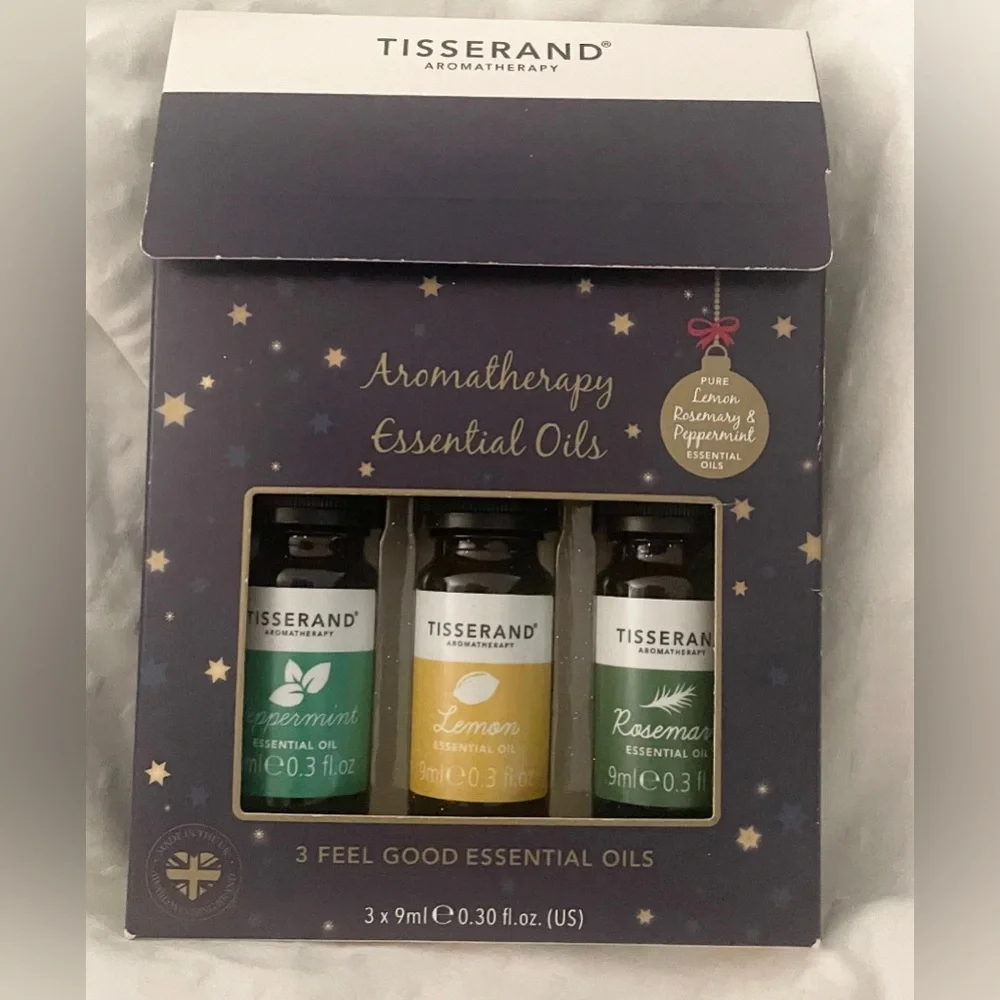 Anthropologie Tisserend Aromatherapy Set of (3) Feel Good Essential Oil Set NEW